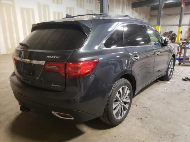 2016 ACURA MDX TECHNO 5FRYD4H4XGB021051