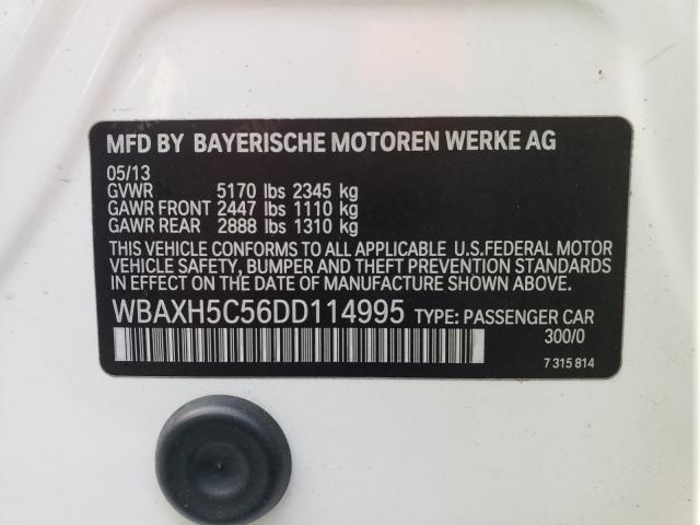 2013 BMW 528 XI WBAXH5C56DD114995