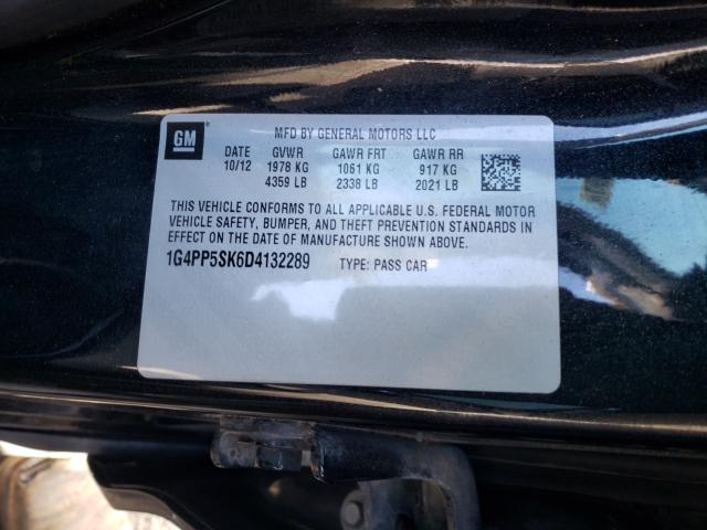 2013 BUICK VERANO 1G4PP5SK6D4132289
