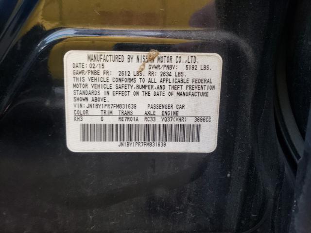 2015 INFINITI Q70L 3.7 JN1BY1PR7FM831639