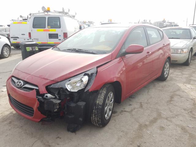 2012 HYUNDAI ACCENT GLS KMHCT5AE4CU028453