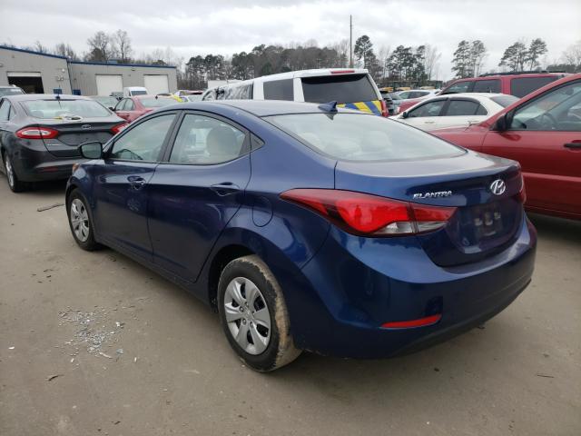 2016 HYUNDAI ELANTRA SE 5NPDH4AE6GH760619