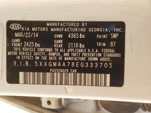2014 KIA OPTIMA 5XXGM4A78EG333705