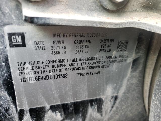 2013 CHEVROLET VOLT - 1G1RE6E49DU101598