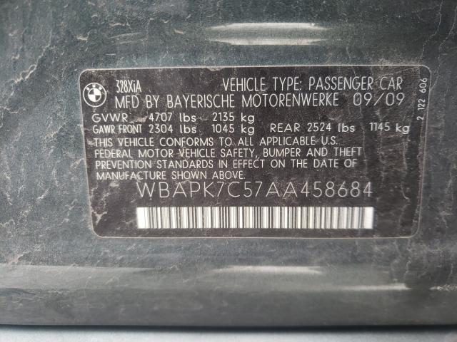 2010 BMW 328 XI WBAPK7C57AA458684