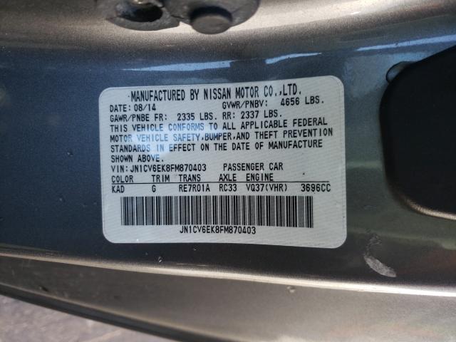 2015 INFINITI Q60 JOURNE JN1CV6EK8FM870403