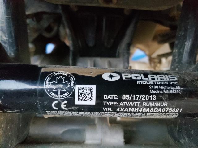 2013 POLARIS SPORTSMAN 4XAMH46A8DA075621
