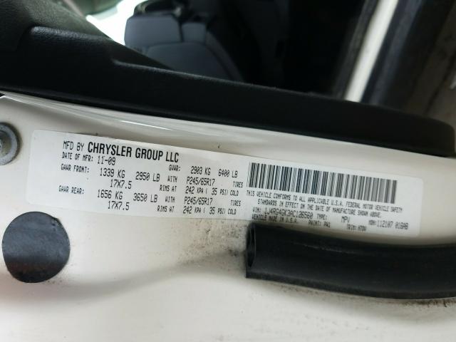 2010 JEEP COMMANDER 1J4RG4GK3AC126560