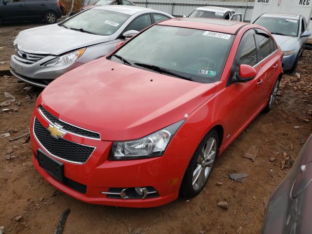 2014 CHEVROLET CRUZE LTZ 1G1PG5SBXE7386150