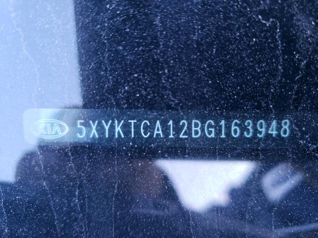 2011 KIA SORENTO BA 5XYKTCA12BG163948