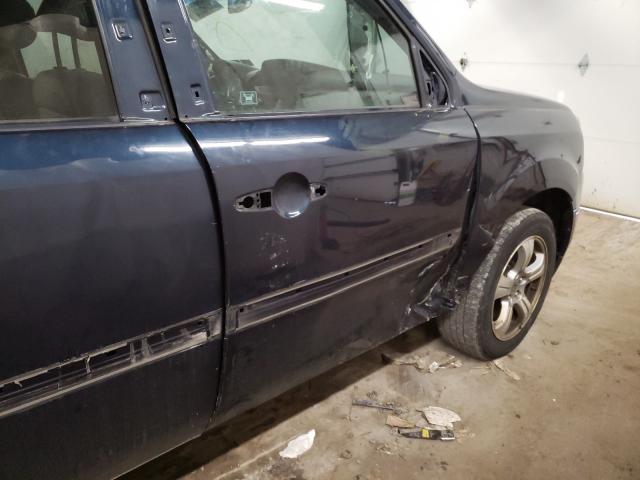 2012 HONDA PILOT EXL 5FNYF4H54CB042556