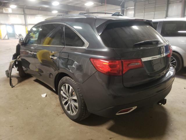 2016 ACURA MDX TECHNO 5FRYD4H4XGB021051