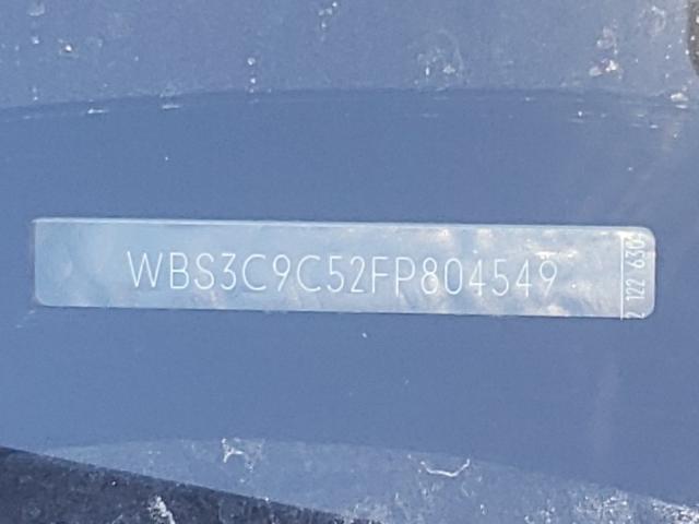 2015 BMW M3 WBS3C9C52FP804549