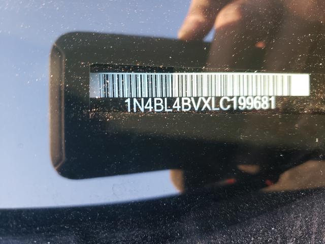 2020 NISSAN ALTIMA S 1N4BL4BVXLC199681