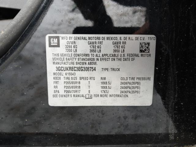 2014 CHEVROLET 1500 E/C I 3GCUKREC3EG308754