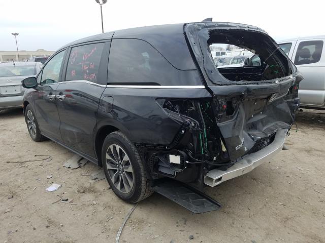 2021 HONDA ODYSSEY EX 5FNRL6H79MB013999