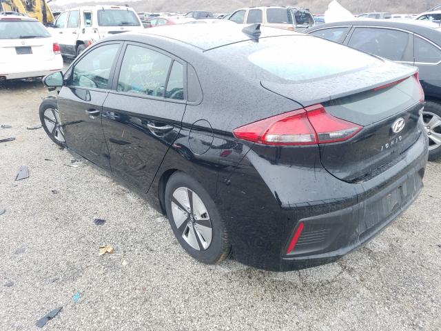 2017 HYUNDAI IONIQ BLUE KMHC65LC3HU022492