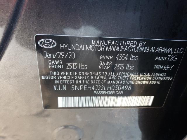 2020 HYUNDAI SONATA LIM 5NPEH4J22LH030498