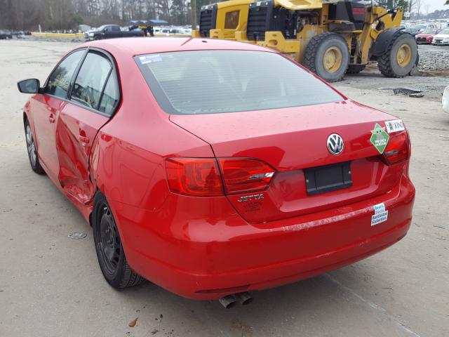 2011 VOLKSWAGEN JETTA BASE 3VW2K7AJ4BM109979