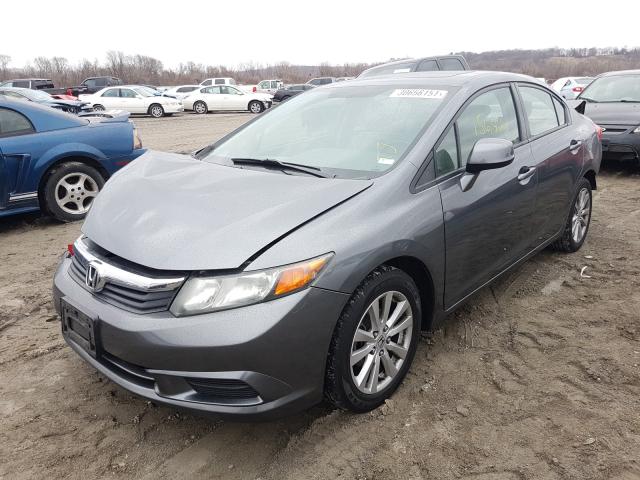 2012 HONDA CIVIC EXL 19XFB2F96CE028290