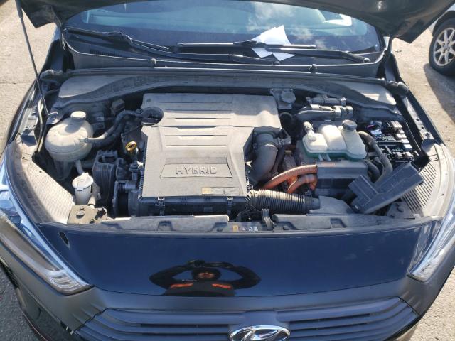 2017 HYUNDAI IONIQ BLUE KMHC65LC2HU026422