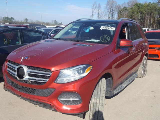 2016 MERCEDES-BENZ GLE 350 4JGDA5JBXGA695826