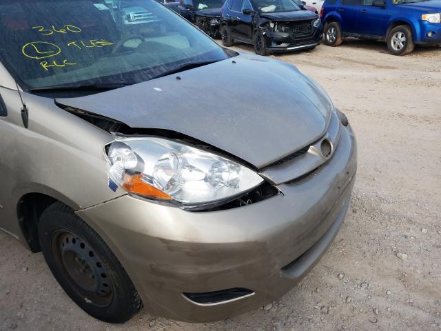 2010 TOYOTA SIENNA CE 5TDKK4CCXAS323082