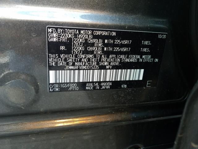 2021 TOYOTA RAV4 LE - JTMM6RFV8MD015335