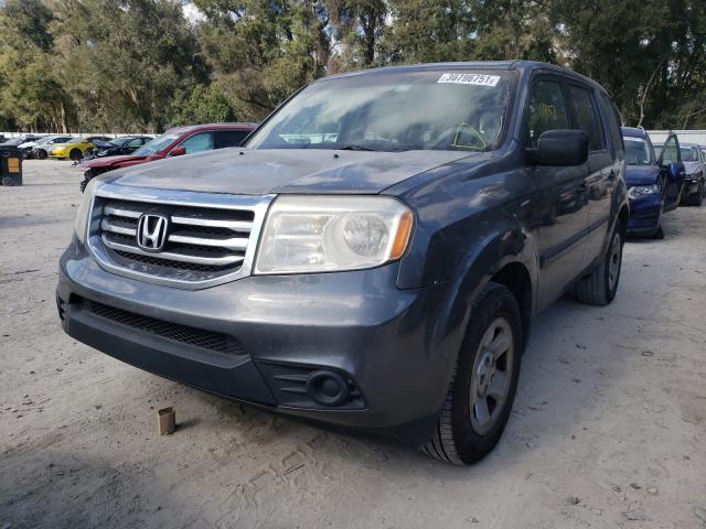 2012 HONDA PILOT LX 5FNYF3H24CB005197