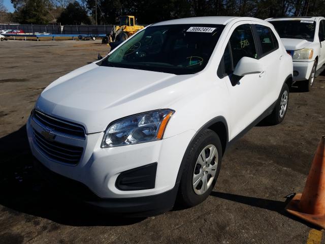 2016 CHEVROLET TRAX LS 3GNCJKSB1GL253479