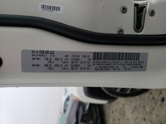 2019 JEEP COMPASS TR 3C4NJDDBXKT722507