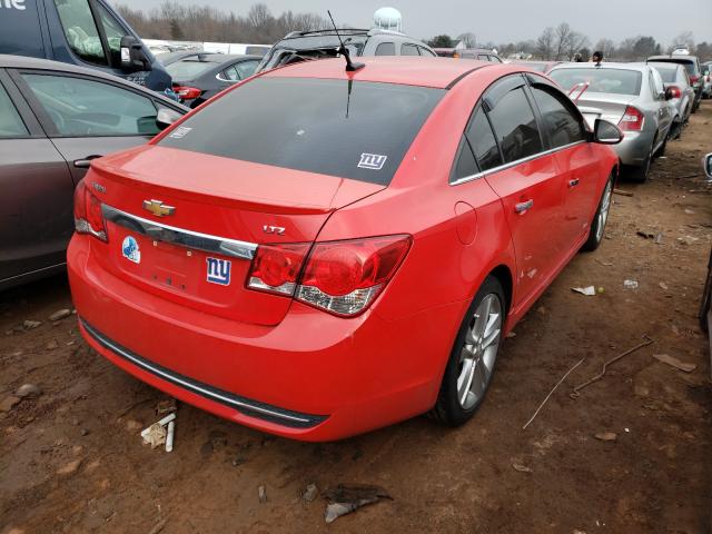 2014 CHEVROLET CRUZE LTZ 1G1PG5SBXE7386150