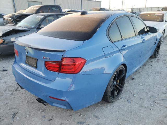 2015 BMW M3 WBS3C9C52FP804549