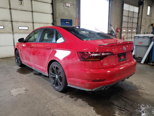 2019 VOLKSWAGEN JETTA GLI 3VW5T7BU0KM174704