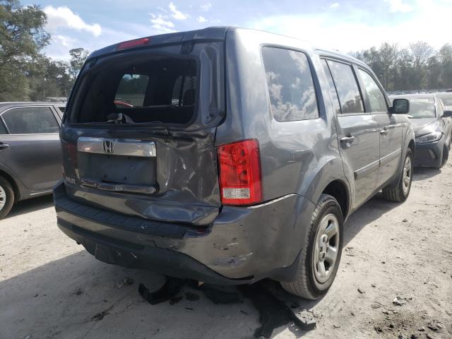 2012 HONDA PILOT LX 5FNYF3H24CB005197