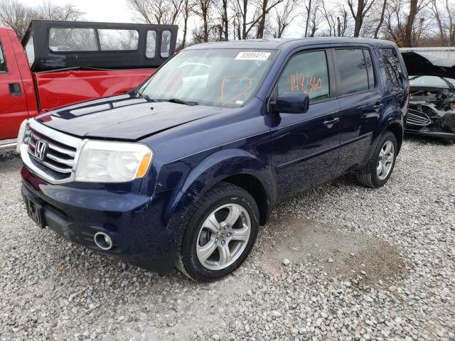 2013 HONDA PILOT EXL 5FNYF4H62DB045630