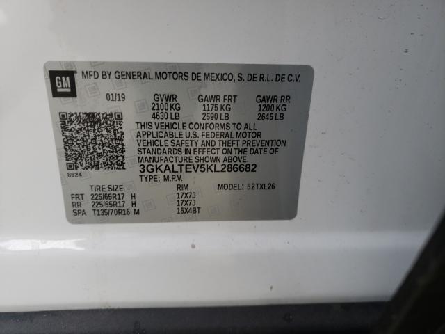 2019 GMC TERRAIN 3GKALTEV5KL286682