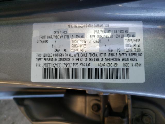 2014 MAZDA MAZDA2 SPO JM1DE1KZ4E0175637