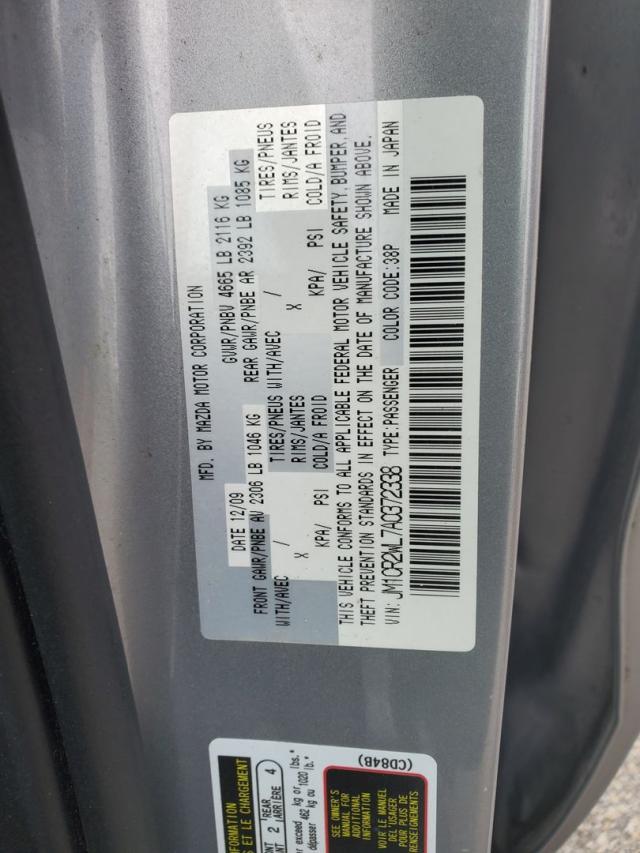 2010 MAZDA 5 JM1CR2WL7A0372338