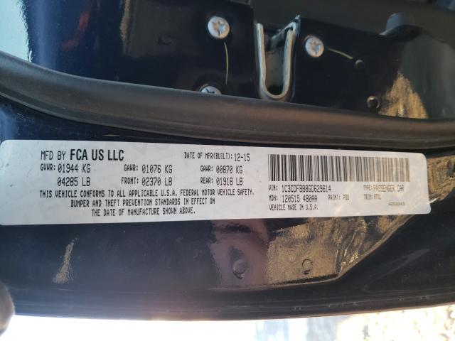 2016 DODGE DART 1C3CDFBB8GD629614