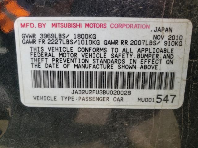 2011 MITSUBISHI LANCER ES/ - JA32U2FU3BU020028