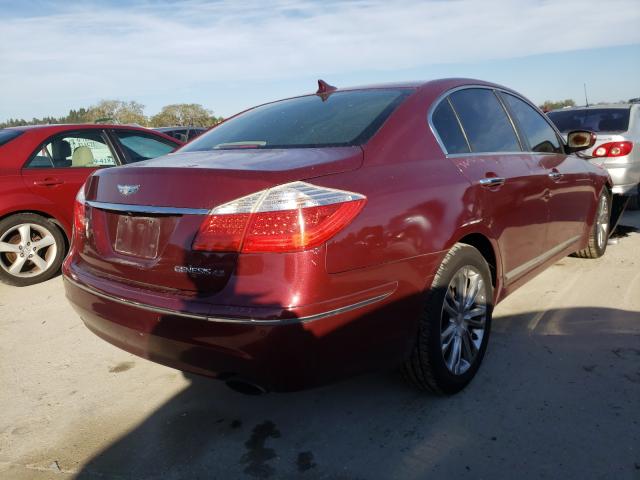 2011 HYUNDAI GENESIS 4. KMHGC4DF5BU138426