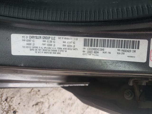 2014 DODGE AVENGER SE 1C3CDZAB9EN215848