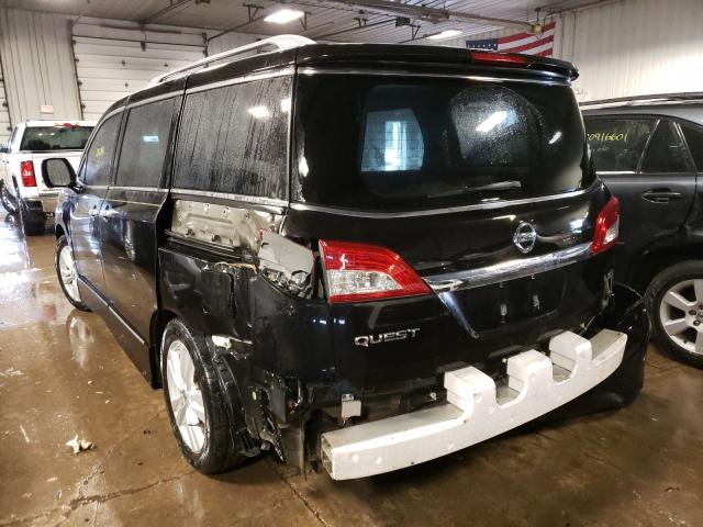 2013 NISSAN QUEST S JN8AE2KP4D9061384