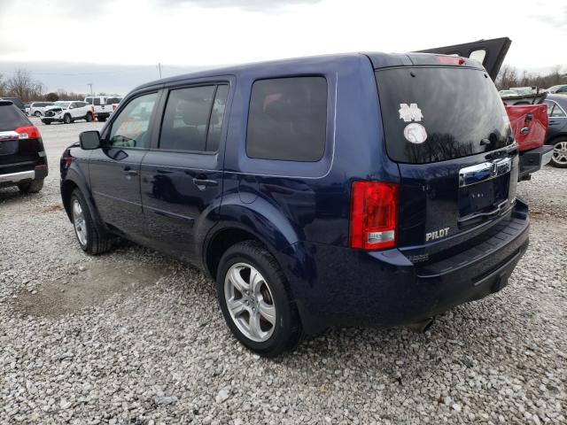 2013 HONDA PILOT EXL 5FNYF4H62DB045630