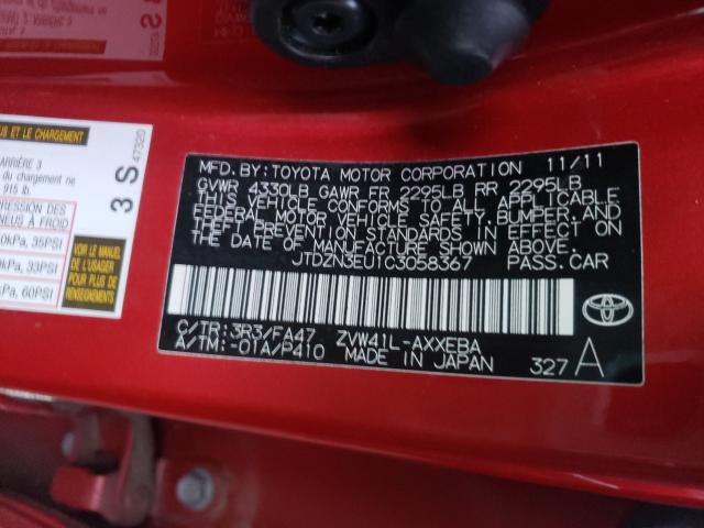 2012 TOYOTA PRIUS V JTDZN3EU1C3058367