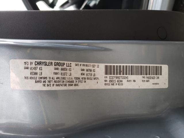 2013 FIAT 500 SPORT 3C3CFFBR9DT533245