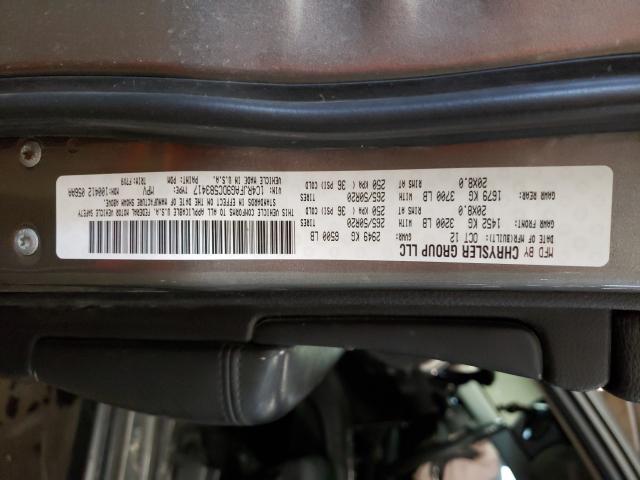 2013 JEEP G CHERK L 1C4RJFAG9DC583417