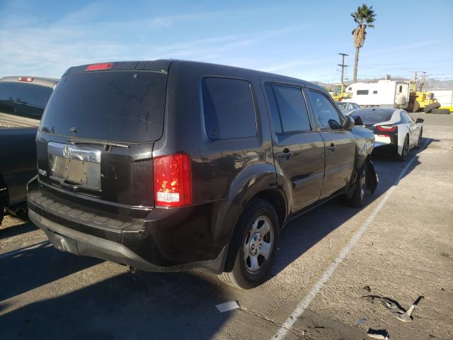 2012 HONDA PILOT LX 5FNYF3H28CB009835
