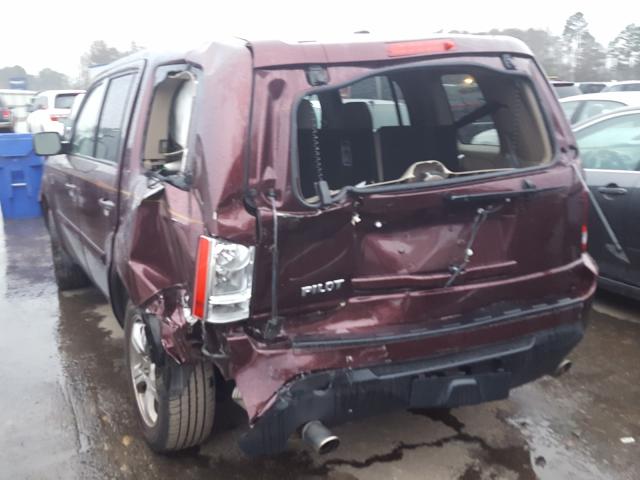 2013 HONDA PILOT EXL 5FNYF3H56DB037614